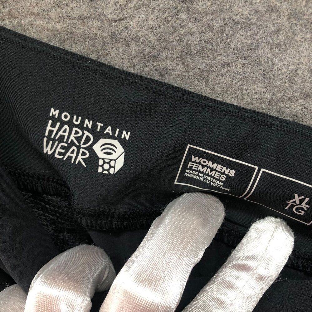 Mountian Hardwear Outdoors Shorts Womens XL Black Hiking Camping Modest - Picture 9 of 10